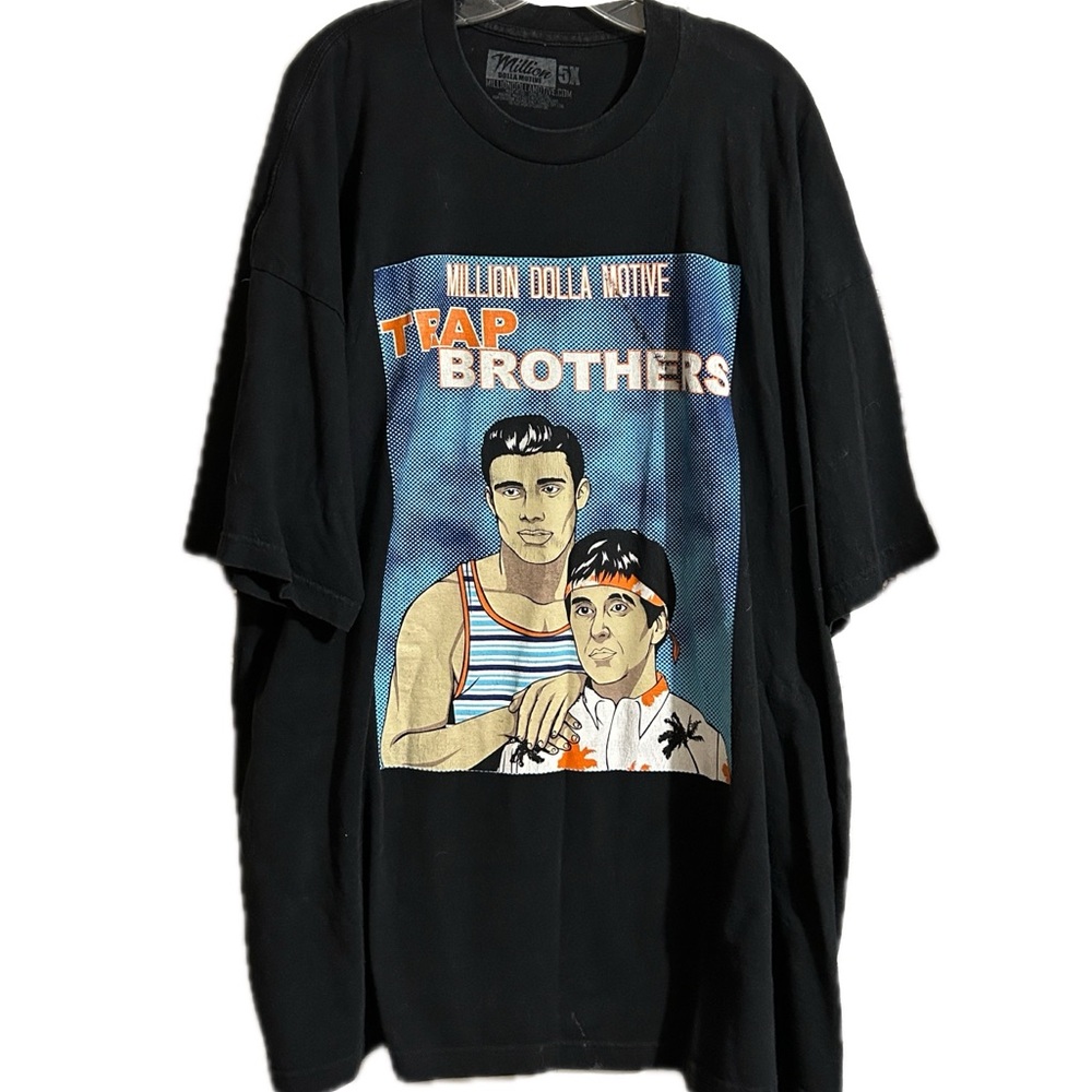 The Rare Trap Brothers Band Concert Tee Shirt Size 5XL by Million Dollar…